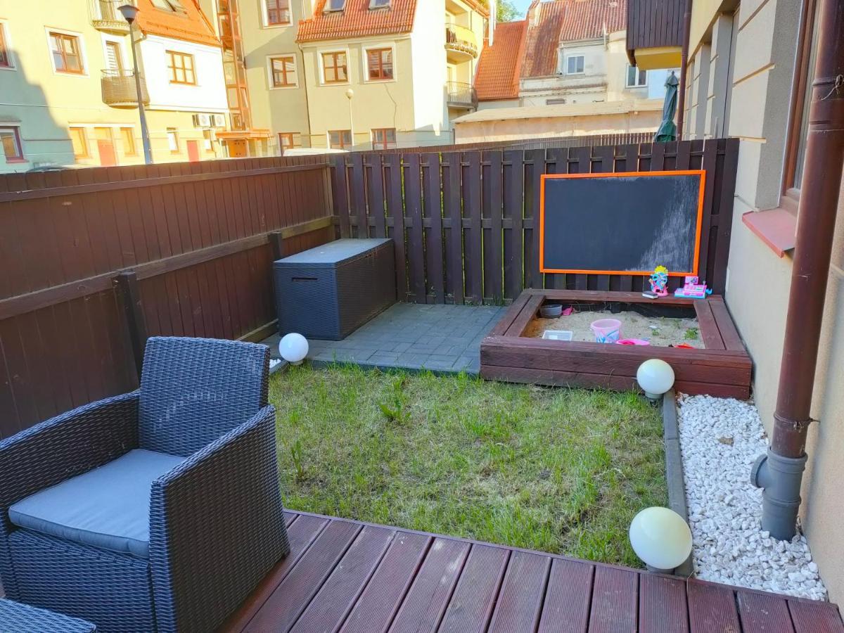 Apartament Rodzinny Z Ogrodkiem W Centrum Gizycka Giżycko Zewnętrze zdjęcie