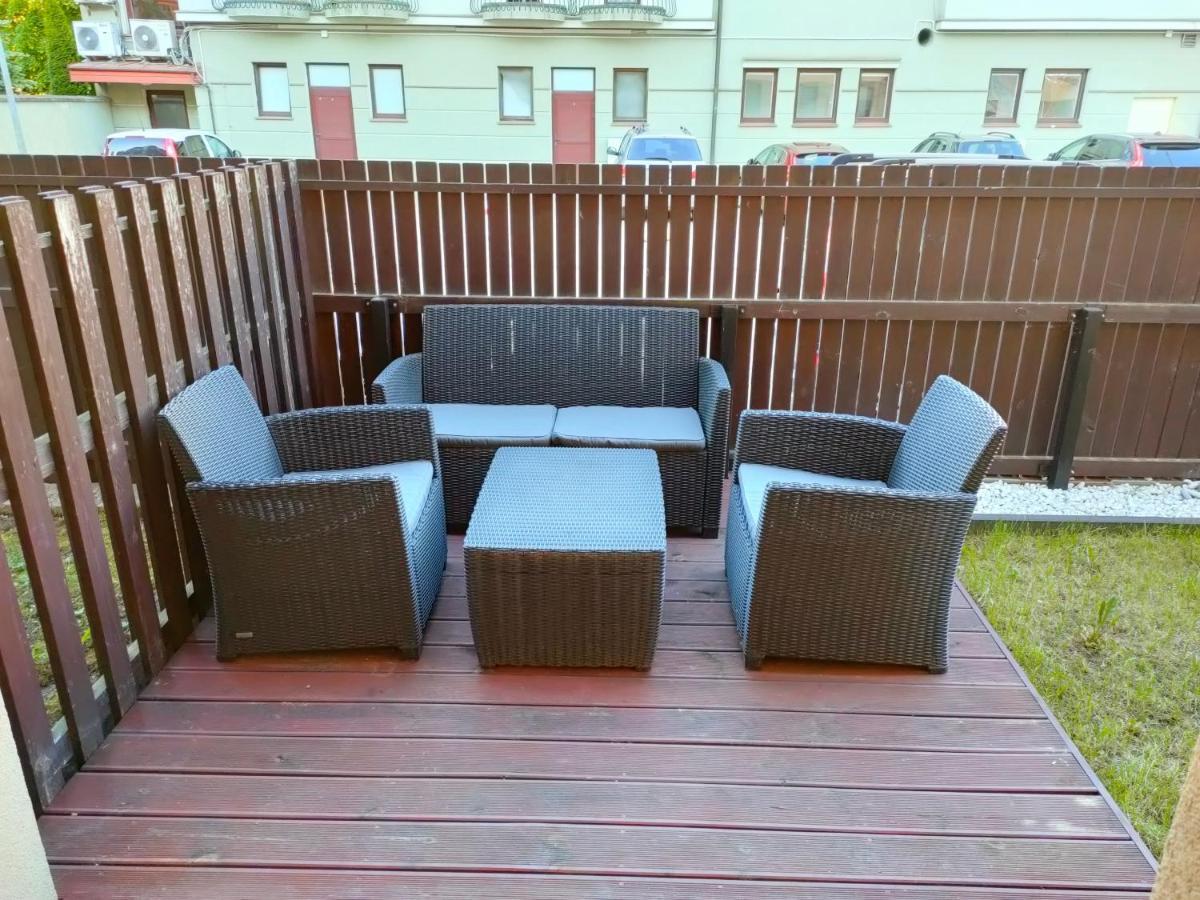 Apartament Rodzinny Z Ogrodkiem W Centrum Gizycka Giżycko Zewnętrze zdjęcie