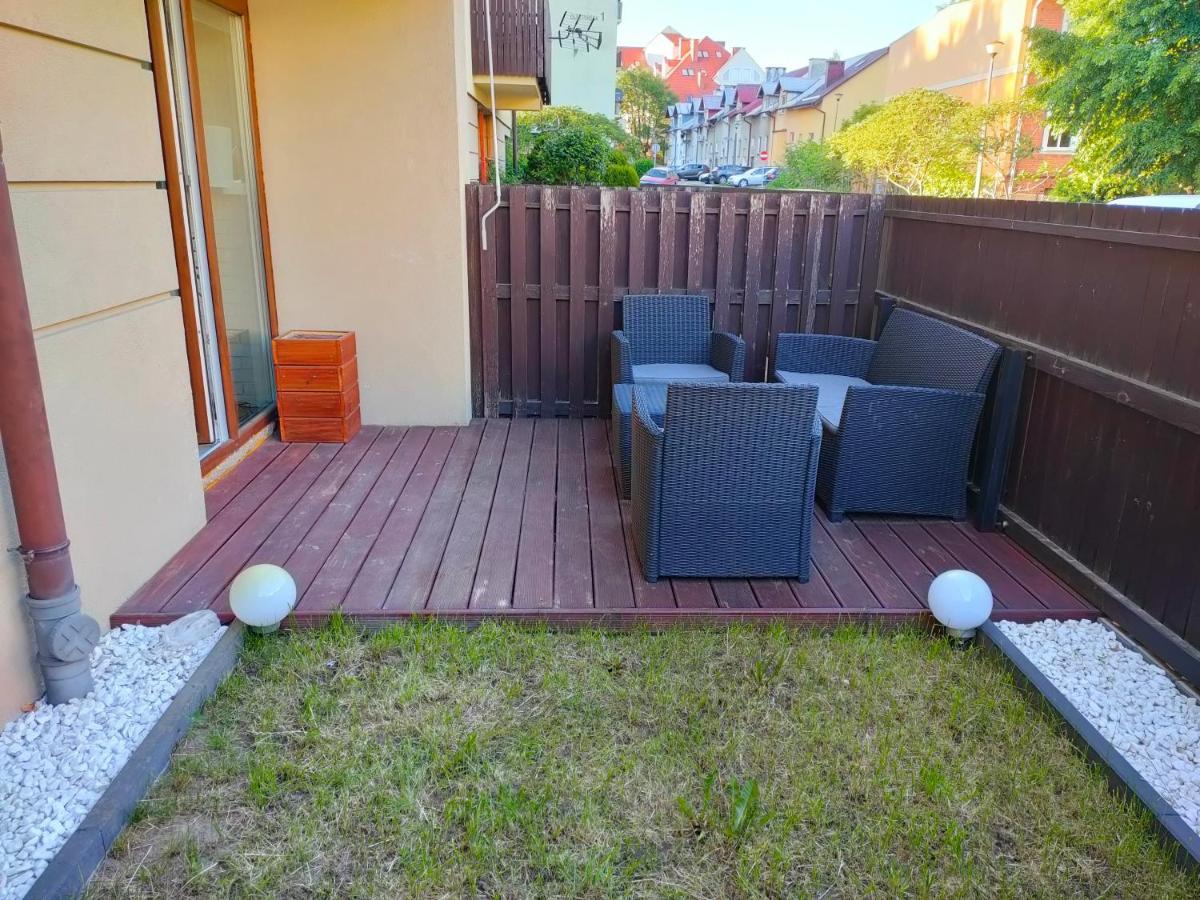 Apartament Rodzinny Z Ogrodkiem W Centrum Gizycka Giżycko Zewnętrze zdjęcie